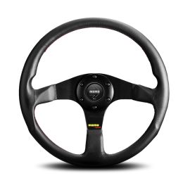 MOMO Tuner steering wheel - black Leather 350mm