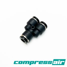 Union Y 1/4" PTC X 1/4" PTC X 1/4" PTC - Compress Air