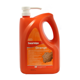 Deb Swarfega SOR4LMP Orange Heavy Duty 4L Hand Cleaner