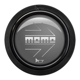 MOMO Horn Button 2 Contact - Arrow Gloss Anthracite