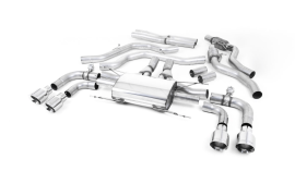 Milltek Alfa Romeo Giulia Quadrifoglio Exhaust - Valved Resonated Cat-Back System