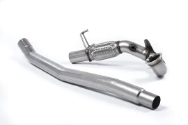 Milltek Audi A3/S3 2.0 TFSI Quattro 8V 2013-2020 Large Bore Downpipe and De-Cat for Fitment with OE System