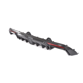 MERCEDES W205 C63 & C63S SALOON 4DR CARBON FIBRE DIFFUSER & EXHAUST TIPS - B STYLE