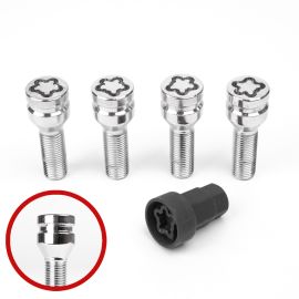 TPI Locking Wheel Bolts M12 x 1.5 Tappered Seat