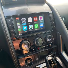 JAGUAR F-TYPE 2015-2017 WIRELESS APPLE CARPLAY & ANDROID AUTO - INCLUDES INSTALLATION
