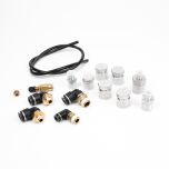 Air Lift 34833 Tank Fitting Kit For Steel Pancake Tank 10995 With 3/8" Lines