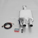 Mini Cooper S F56 2.0l Remus axle-back sports exhaust with integrated valves