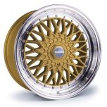 Dare DRRS Gold Polished / Chrome Rivets