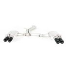 Audi RS4/RS5 B9 2.9l Remus sports exhaust centered for left/right system