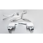 Audi RS4/RS5 B8 4.2l Remus sports exhaust centered for left/right system