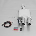 Mini Cooper S F56 2.0l Remus axle-back sports exhaust with integrated valves